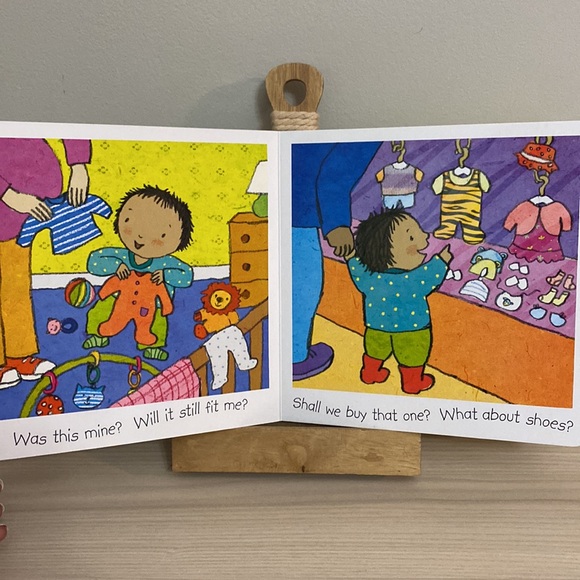 Childs Play Waiting for Baby & My new Baby by Rachel Fuller set of 2 baby books - Picture 4 of 8